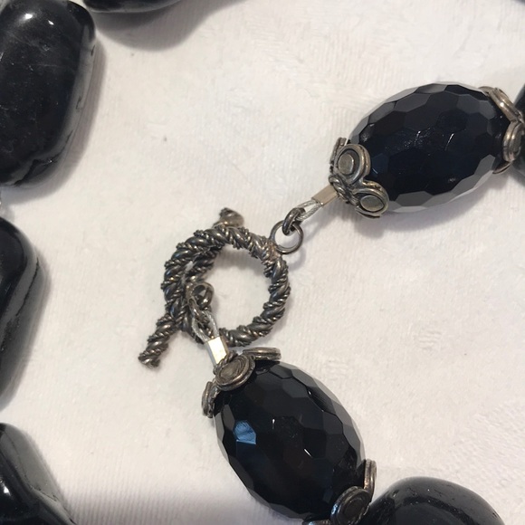 Matching natural Stone necklace/bracelet set. - Picture 7 of 9